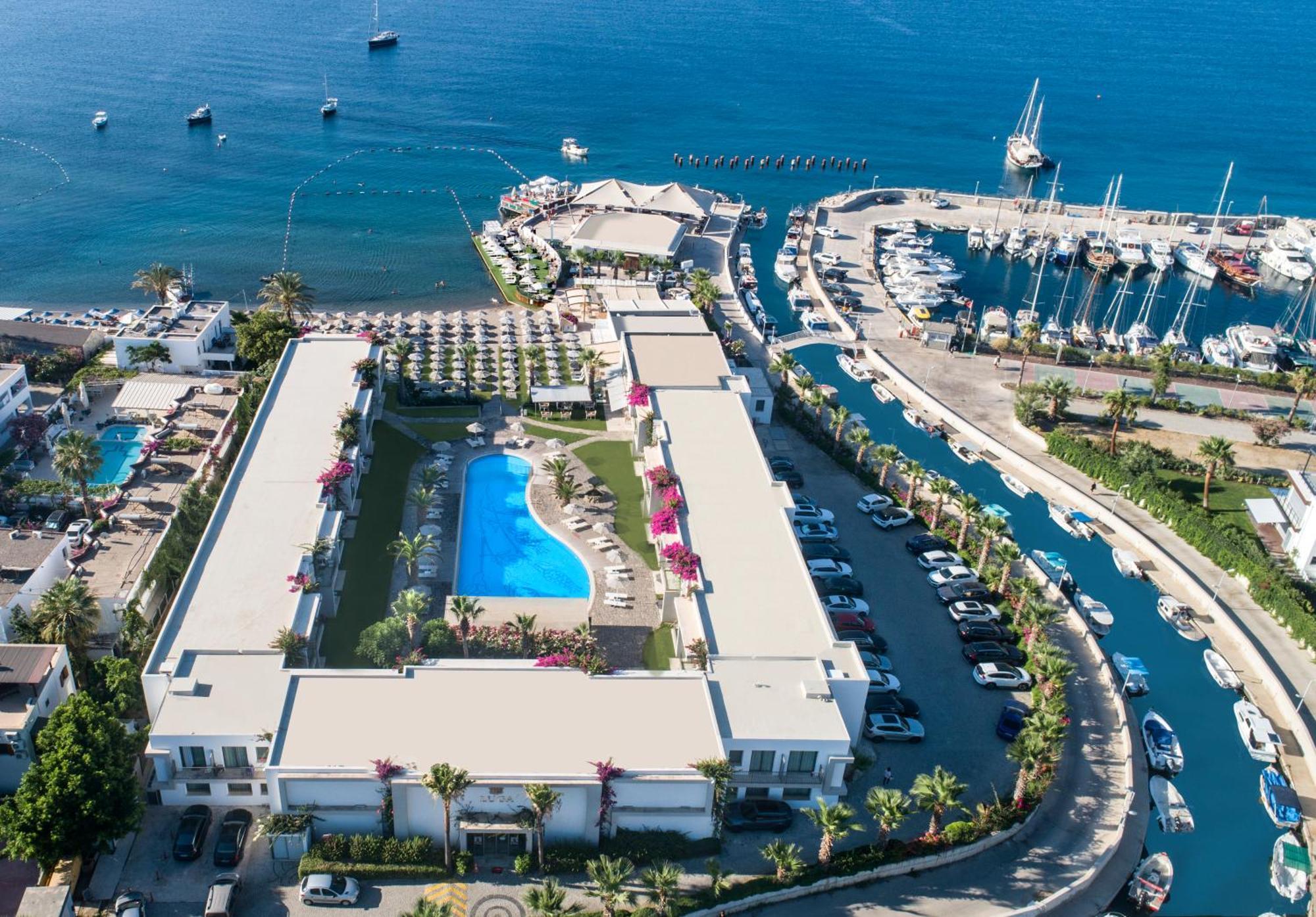 Lugga Boutique Hotel & Beach Ortakent Exterior photo